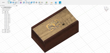 mystery puzzle-box Spiele-Spielzeug puzzle box storage Holz Spiele - Spielzeug Spiele, 3d print model - Mito3D
