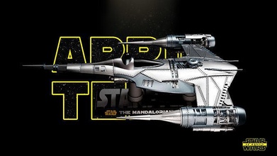 n-1 starfighter mando - tested ready 3d printing starwars mandalorian n1 starfigther patreon 3dprinting 3dmodeling ship art sculptures 3d print model - Mito3D