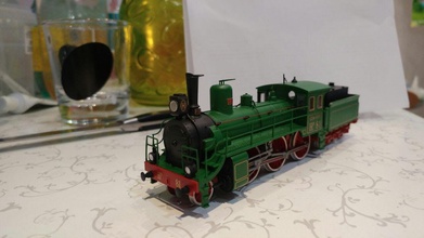 n1russian vapor locomotora ruso corriente h0 solido clásico 3d impresora pasatiempo bricolaje diy 3d print model - Mito3D