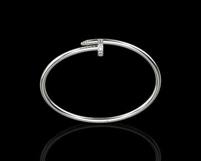 clou bracelet 21 Taille n89 bracelets ongles or bijoux diamant marque bijou imprimable vis prêt imprimer impression Cognac 3d print model - Mito3D
