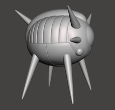 namek nave espacial 3d modelo esfera dragão bola dbz jogos brinquedos 3d print model - Mito3D