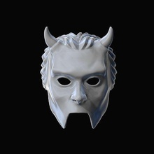 nameless ghoul mask 02 games toys art rock cosplay metal death helmet accessory mascara banda band print3d music heavy tobias forge ghost bc sculptures 3d print model - Mito3D
