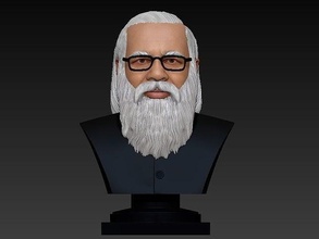Narendra modi büst Sanat tasarım heykel ödül Öz şampiyon Tanrı Hindu iç dekorasyon kazanan lig takım siyaset Başbakan deko geometrik Ganesha heykeller 3d print model - Mito3D