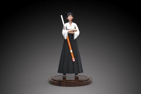 Naruto 1010 rol heykel komik kız Sanat heykeller 3d print model - Mito3D