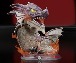 natsu dragneel sculpture dragon née fée queue anime lucy 3dprinting impression statue jeux jouets 3d print model - Mito3D