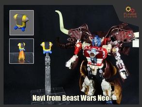 navi transformers beast wars neo games toys 3d print model - Mito3D