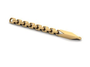 collana oro catena collegamento gioielleria argento collane 3d print model - Mito3D