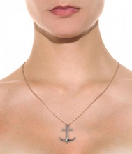 necklace anchor jewelry links fashion challenge 3d print model - Mito3D
