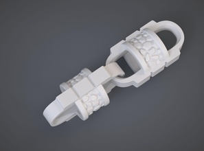 collier chaîne bijoux le bracelet de la liens or d'argent imprimable l'intersection gravé des colliers 3d print model - Mito3D