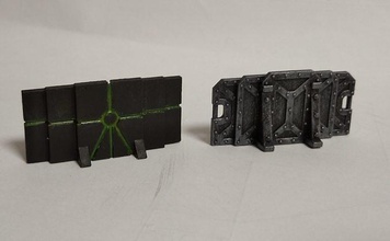 necron öldürmek takım barikatlar 40k takımı öldür warhammer arazi barikat oyunlar oyuncaklar yazı tahtası 3d print model - Mito3D