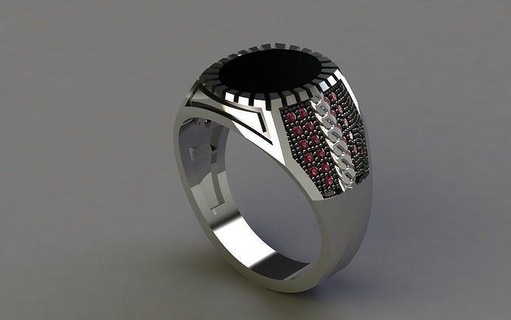 neo homem anel model30 ouro prata diamante joalheria jóias Projeto luxo argolas jóia 3d print model - Mito3D