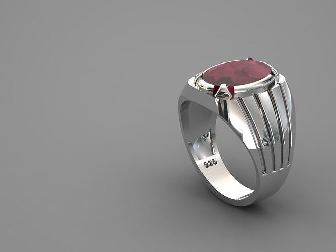 neo man ring model8 gold silver diamond jewelry jewellery design luxury rings jewel 3D print model - Mito3D