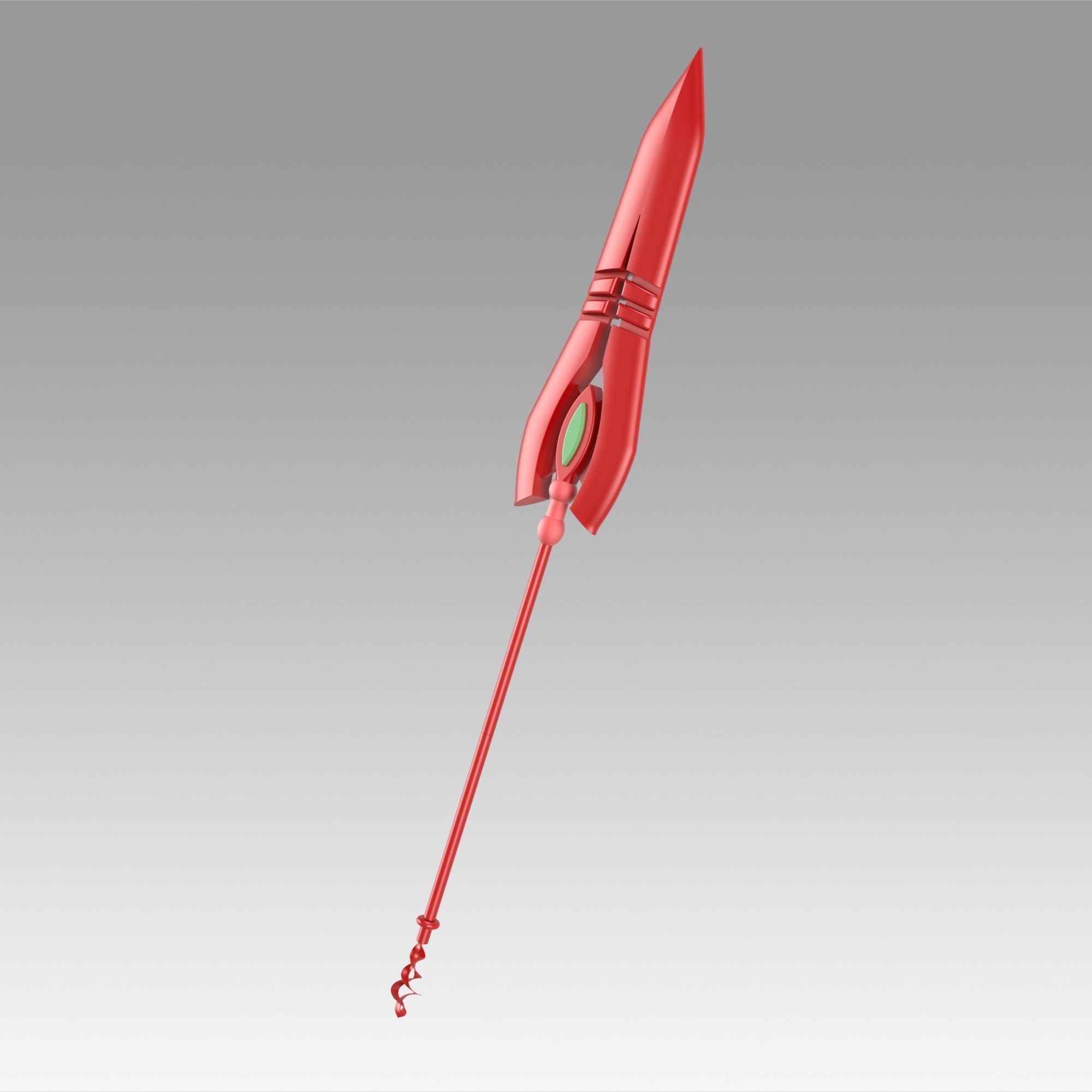 neon genesis evangelion eva asuka langley sohryu flare spear hobby diy 3D print model - Mito3D