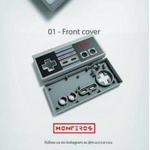 nes classic controller - 01 cover nintento game arcade super gamer games toys accessories 3d print model - Mito3D