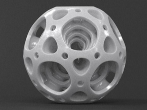 imbriquée dodécaèdre de la sculpture art le platonique fractal multicouche imbriqués mathématiques liés 4d tronquée icosidodecahedron concentriques les ordinateur bureau pièce maîtresse mathématique 3d print model - Mito3D