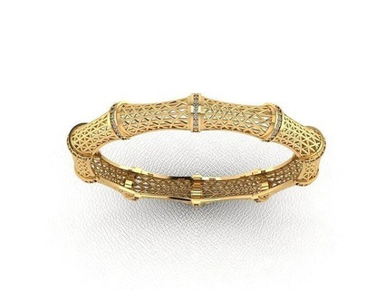 Netz Armband Armbänder Schmuck Gold Silber Diamant druckbar Anhänger Ring Halskette Engagement Mode Design Sterling Luxus 3d print model - Mito3D