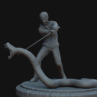 neville longbottom piagnucolare diorama Harry vasaio Hogwarts Magia arte fantasia bacchetta Potter procedura guidata Silente mago nagini sculture 3d print model - Mito3D