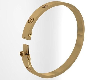 design braccialetto pozzetto carter vite desing braccialetti elegante sempre gioielleria hardware lusso oro moda diverso per contemporaneo karitè nozze calcolo 3d print model - Mito3D