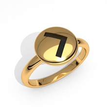 nouvelle mode ronde bijoux bague imprimable de l'anneau emoji 3d modèle la pendentif des boucles d'oreilles joyau luxe le crâne les diamants états-unis l'engagement anniversaire mariage anneau anneaux 3d print model - Mito3D