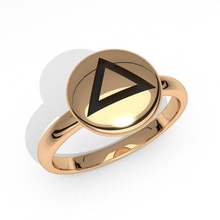 nueva moda de la ronda joyería del anillo imprimible emoji 3d modelo el colgante aretes joya lujo scull los diamantes estados unidos compromiso aniversario boda anillos 3d print model - Mito3D