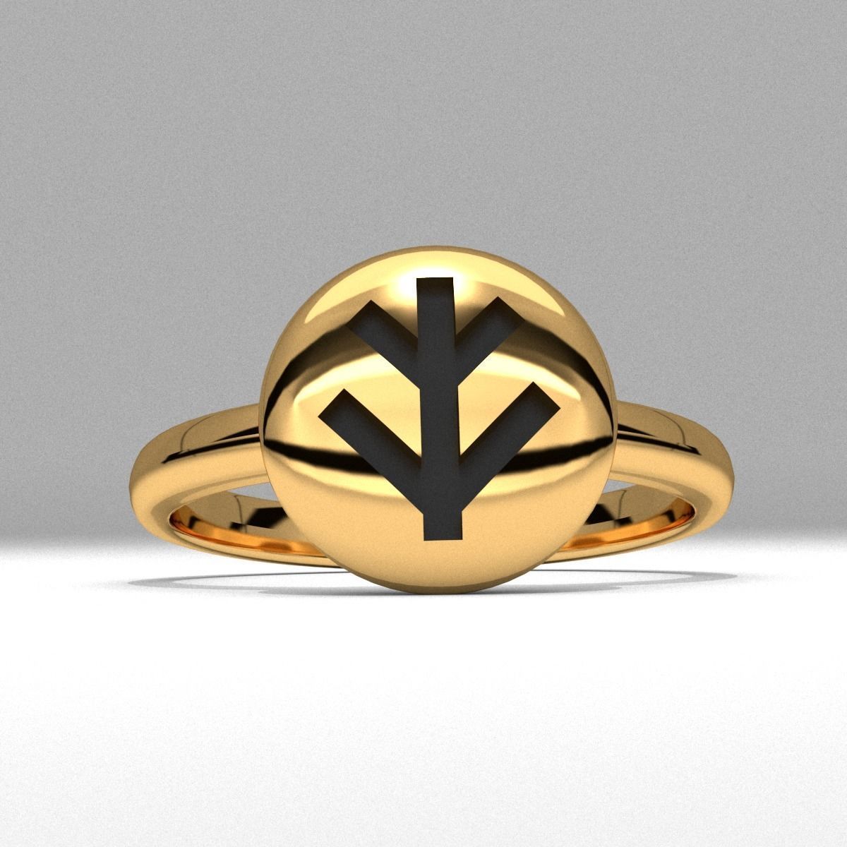 new fashion round symbol jewelry ring 3d printable emoji model pendant earrings jewel luxury scull diamonds usa engagement anniversary wedding rings 3D print model - Mito3D