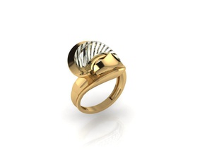 neuen ring 034 Schmuck gold Mode-ring Mode-Schönheit Diamant-ring Hochzeit Juwel engagement Silber gem genial sterling Ehe Platin bedruckbar ist scheint Luxus Ringe 3d print model - Mito3D