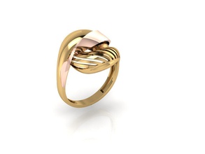 nuevo anillo 036 la joyería de oro moda y belleza diamante boda el joya los anillos plata engagem cad compromiso gem imprimible rhino 3d print model - Mito3D