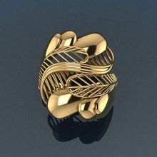 nuevo anillo de 8 la joyería oro moda y belleza diamante boda el brazalete joya cad brillante platino compromiso solitaire los anillos 3d print model - Mito3D