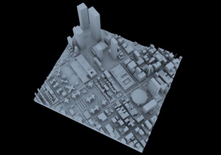 york città modello puzzle architettura desktop casa arte computer portatile illustrazione attività commerciale numerico chimica scientifico scienza segni loghi 3d print model - Mito3D