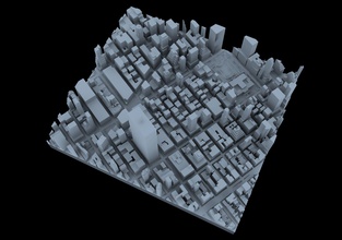 new york city modeli sanat mimarlık ev teknoloji küp masaüstü şekil resimde iç otel ses aygıtı bilgisayar donanımı bilimsel kimya bilim diğer 3d print model - Mito3D