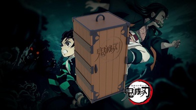 nezuko caja kimetsunoyaiba anime nezukobox kimetsu yaiba tanjiro tanjirokamado kamado juguete asesino demonios juegos juguetes cosplay 3d print model - Mito3D