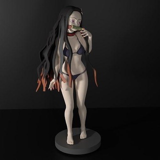 nezuko Kamado Kimetsu Yaiba démon tueur démons personnage Tanjiro anime manga figure miniatures figurine statue figurines Jeux jouets 3d print model - Mito3D