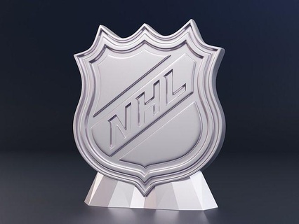 nhl cup 3d print model printing decor logo decoration hockey symbol trophy award international competition sports exhibitions house 3d print model - Mito3D