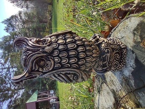 gece baykuş hayvan animalart heykeli kuş steampunk biyomekanik telkari artdeco süslü viktorya dönemi antik sanat heykeller 3d print model - Mito3D