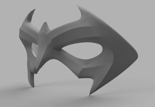 nightwing mask hobby-diy robin batman dccomics dickgrayson hobby diy other 3d print model - Mito3D