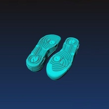 nike aria vigore 1 pixel sport scarpa suola aviazione moda scarpe 3d print model - Mito3D
