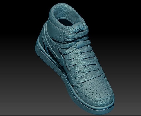 nike luft jordanien sport schuhe air jordan sneaker schuhwerk schlüsselring hängend charakter adidas kleidung fahrrad fahrzeug mode 3d print model - Mito3D