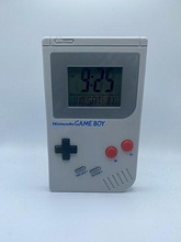 nintendo game Boy orologio multi Materiale single colore allarme Giochi giocattoli 3d print model - Mito3D