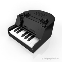 nintendo laboratuvar piyano iyileştirmeler nintendolabo anahtarı video oyun müzik kendin yap hobbie düzeltmek 3dprinting oyuncak koni oyunlar oyuncaklar aksesuarlar 3d print model - Mito3D