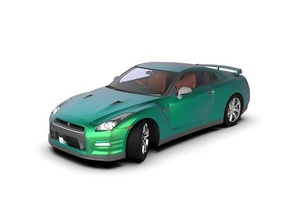 nissan gt 2013 gtr Japón deporte coche vehiculo japonés carreras horizonte juegos juguetes 3d print model - Mito3D
