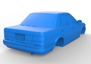 nissan sentra sedan stl arquivo impressão passatempo faça automotivo 3d print model - Mito3D