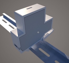 düğüm mcu din demiryolu durum kılıf nodemcu mikrodenetleyici 3dprint hobi kendin yap elektronik 3d print model - Mito3D