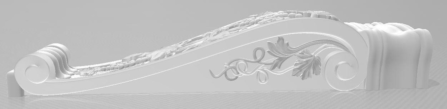 nogki cnc 3d print art design pattern cutting futurism decoration disjunct bladed weapon sculptures 3d print model - Mito3D