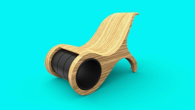 tener a nómada de la silla casa presidente muebles diseño sofá multifuncional industrialdesign el mobiliario moderno cocept espacios 3d print model - Mito3D