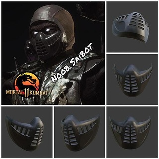 Anfänger Saibot Maske sterblich kombat 11 jianshi Noobsaibot Mortal Kombat mk11 mkx mk9 Cosplay Helm Rüstung Skorpion Null Ermac Regen Rauch Mode 3d print model - Mito3D