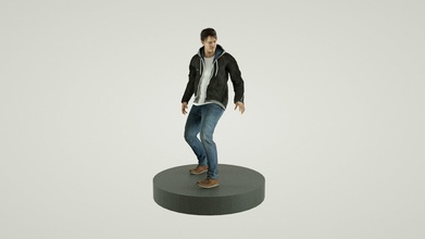 norman reedus - silent hills pt statue model sculpture figure silenthill silenthills twd normanreedus collect body games toys game accessories 3d print model - Mito3D