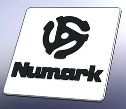 numark logo bevanda In piedi dj musica club arte segni loghi 3d print model - Mito3D