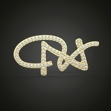 nv speciale pendente gioielleria stampabile argento Uniti d'America Canada europeo engagement collana diamante squillare oro nozze ciondoli 3d print model - Mito3D