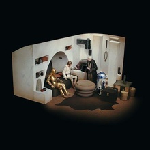obi wan kenobi hütte star kriege schwarz serie rahmen diorama spiele spielzeuge 3d print model - Mito3D
