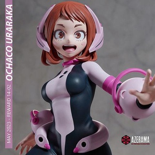 ochaco uraraka stl ready 3d printing uravity hero academia boku azerama anime girl character games toys 3d print model - Mito3D